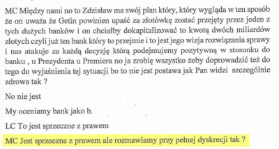 rzep - @krzychol66: Szef KNF przyznaje, że takie działania są sprzeczne z prawem.