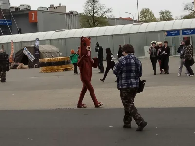 oniee - Co tu się #!$%@?? 
#pyrkon #poznan #heheszki #pedobear