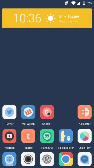 Tomek_Tcz - Mała zmiana na nowe ikony Gekons Icon Pack https://play.google.com/store/...