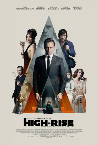 Joz - Kinowy plakat #highrise - tak jak wszystkie pozostałe z przyjemnością bym przyg...