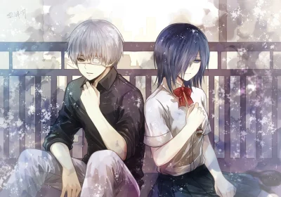 M.....d - #
#randomanimeshit #yukisazanamitsuki #tokyoghoul #kenkaneki #toukakirishi...