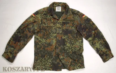 W.....k - niewiele różni się późniejszy niemiecki wzór Flecktarn