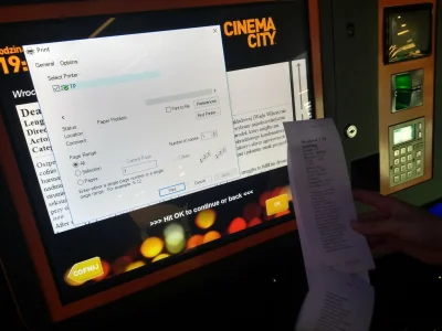 Reepo - Jeśli chcecie mieć wydrukowane informacje o filmie to polecam kioski CinemaCi...