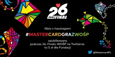 falszywyprostypasek - Jak co roku, Mastercard wpłaci na WOŚP 5zł za każdą unikalną in...