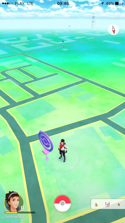 nsiep - Ta radość, gdy okazuje się, że masz pokestop tuż przy #pracbaza i możesz prze...