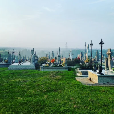 ufoludek-zkosmosu - Wczoraj zrobiłem zdjęcie cmentarza, z myślą o Panu Wytrzeszczu. A...