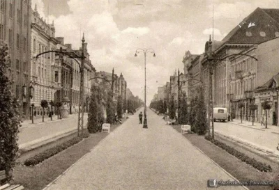 C.....s - Ulica Spacerowa (obecnie al. Kościuszki) w Łodzi, okres okupacji Niemieckie...