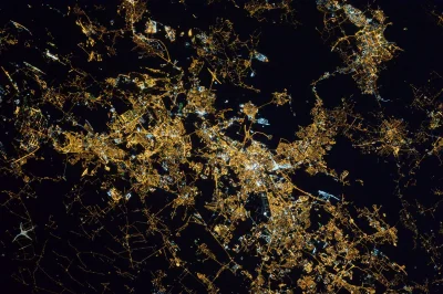 peter_pan - GOP nocą z Międzynarodowej Stacji Kosmicznej. Zdjęcie wykonał 27 stycznia...
