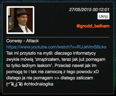 b_g - z cyklu: wieczorne przemyślenia @groddbelham ; )

#heheszki #humorinformatyko...