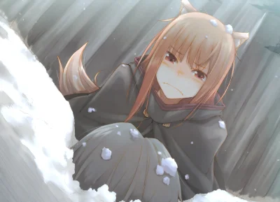 Czerwonoswiatkowiec - Dzień dobry w ten zimny poranek
#randomanimeshit #spiceandwolf...