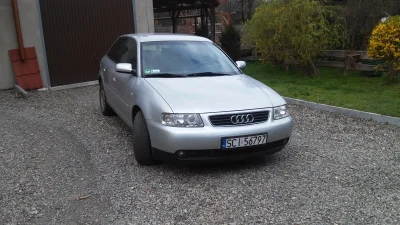 domino19 - Mój pierwszy samochodzik to Audi A3 1.6 LPG z 2000 r. 
Dostałem go w spad...