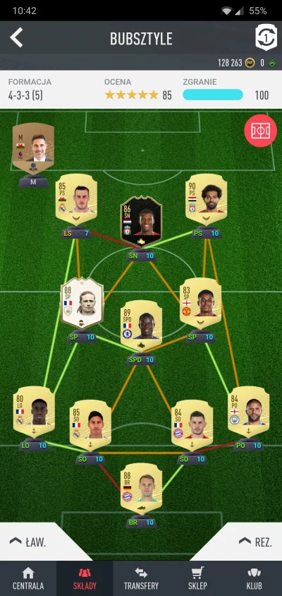 Doriath - #fut

Co tu można jeszcze poprawić przy budżecie 200k?

https://www.futbin....