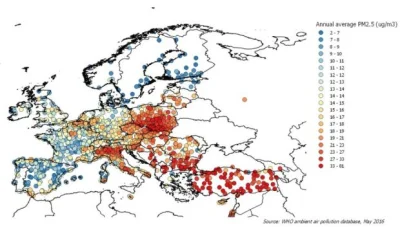 recenzor - W zanieczyszczeniu powietrza w EU przoduje Polska z dużą przewagą nad Bułg...