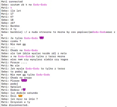 Misterius - xDDD seba hakier, ominął podmiankę "snap" na "Gadu-Gadu" po swojemu XD