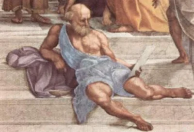 poczekalniaa - Rzadkie zdjęcie ukazujące Diogenesa z Synopy korzystającego z iPhone'a...