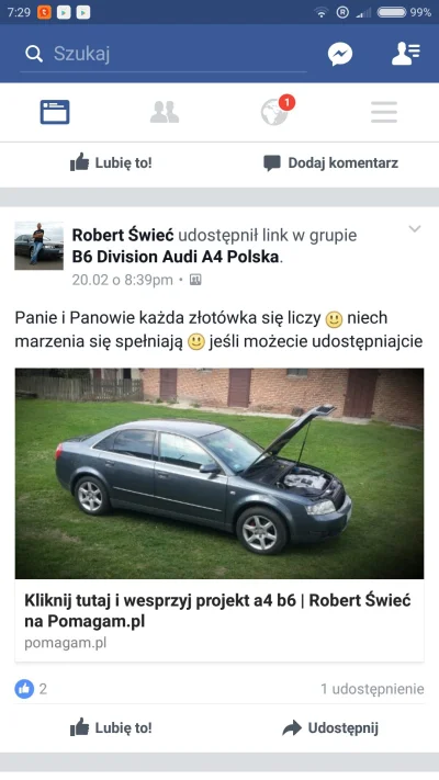 M62B44 - No trzymajcie mnie. Gość zbiera na tuning swojego samochodu... Na profilu FB...