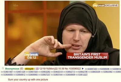 j.....n - No i dotknęliśmy dna: pierwszy brytyjski, muzułmański transwestyta. Czy tam...