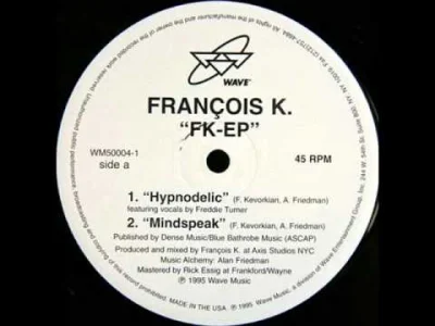 Rapidos - Francois K - Hypnodelic [1995]

Magiczny numer sprzed ponad 20 lat. Dalej...