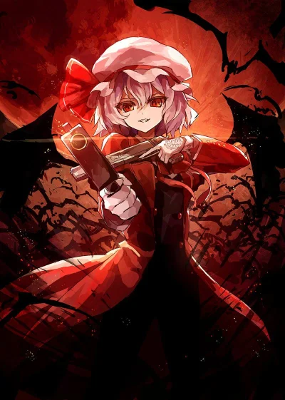 Banri - #randomanimeshit #touhou #remiliascarlet #crossover #girlsandguns #hellsing #...