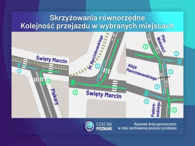CzasNaPoznan - Choć od 3 lat w centrum Poznania istnieje strefa Tempo 30 ze skrzyżowa...
