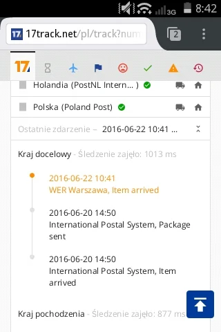 danielgda1997 - Wiecie może ile jeszcze będę czekał na paczkę?. Od 22 WER Warszawa :(...