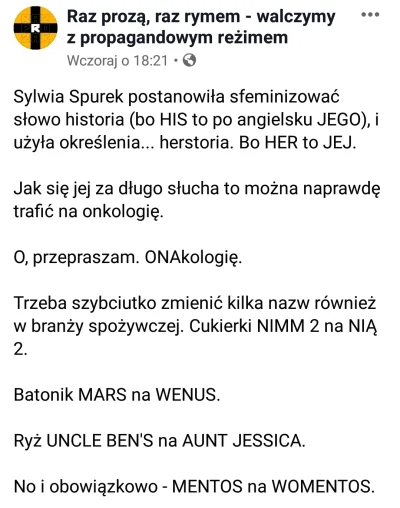 pogop - #femiatywy #feminizm #heheszki #humorobrazkowy #jezykpolski