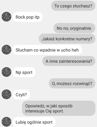 Karzbig - No opowiedz coś o sobie
Żyję
A rozwiniesz?
No żyję sobie