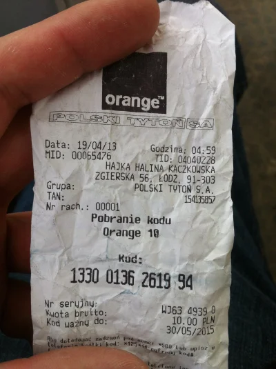bigasslover - Orange 10 sprzedam za 5zl! Nowka!



#nowka #orange #bazar #niewymemlan...