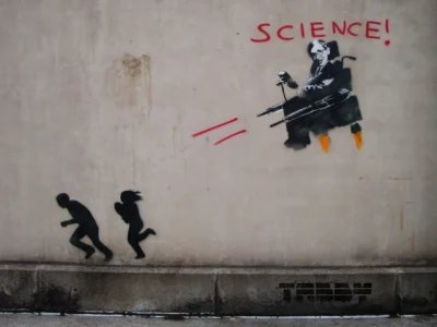 rybak_fischermann - Science bitch!!

#nauka #sciencebitch #stevenhawking #streetart