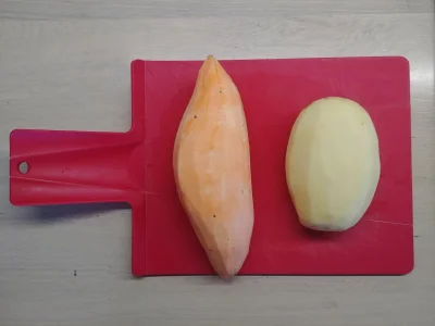 ZygmuntJedyny - Batat czy ziemniak do pieczenia? #gotujzwykopem #jedzenie #ziemniaki ...