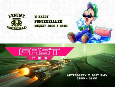 g.....l - Jak co tydzień o 20:00 zapraszamy na Leniwe Poniedziałki z Mario Kart 8: De...