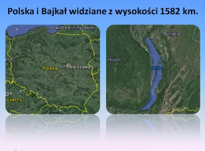 wojtasu - #ciekawostkiwojtasa #ciekawostki
Jezioro Bajkał:
-Powierzchnia 31 500 km²...