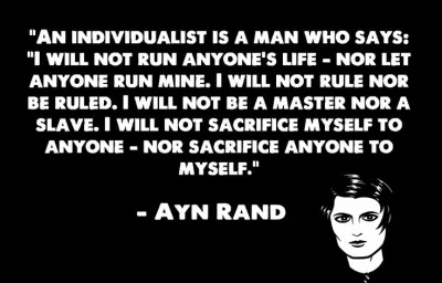 P.....k - Dzis Ayn Rand obchodzilaby 113 urodziny. Warto kultywowac pamiec to tej wsp...