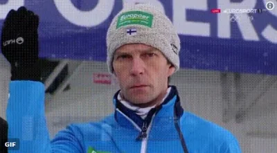 Akumulat - @Queltas: 
Janne Ahonen
Nie pokonasz mnie na tych igrzyskach. Ani na nas...