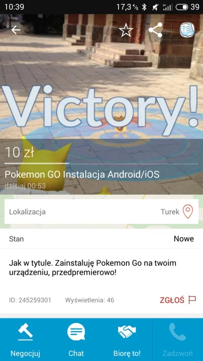 MRacheron - Jak nie lubię #pokemongo to jednak muszę to wstawić.

#januszebiznesu #an...