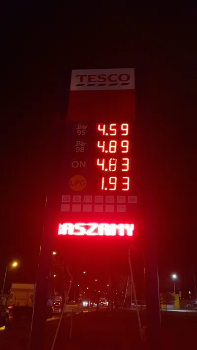 m.....2 - Ja mam za daleko na zagraniczne stacje więc od podwyżki cen tankuje na Tesc...