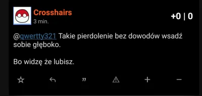 qwertty321 - argumentum ad "lubisz w dupe hehe?" XDDDDDDDDD
mam nadzieje ze przejdzie...