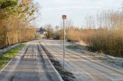 faramka - Koleiny na ścieżce rowerowej na szlaku #greenvelo w #chelm.

@Kejcia26, j...