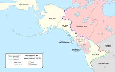 panjan1111 - Rosja miała początkowo kolonie aż po dzisiejszą Kalifornię. Najdalej wys...