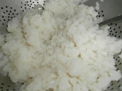 Mazowia - Tak wygląda przegotowany ryż. Takiego gówna nie dostaniecie nawet w dwu gwi...