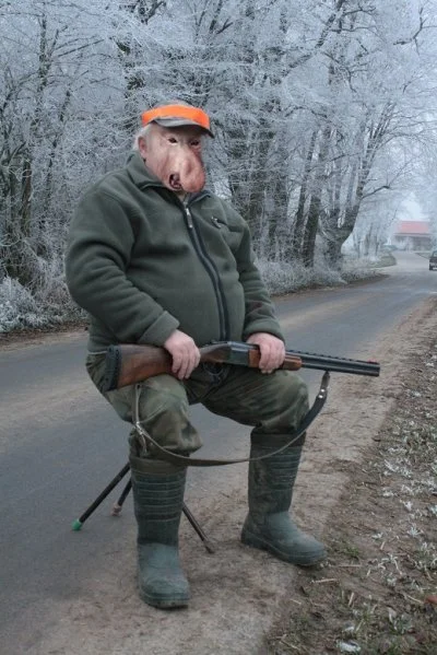 N.....y - Ja to bym se poszczelał do takich żubruw, pomyślał nadkomisarz szyszkowski.