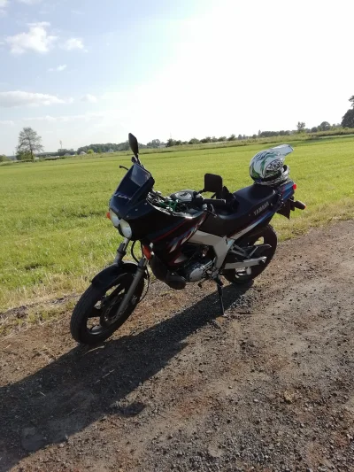 RwandyjskiFront - Po 6 latach wracam na dwa koła. Yamaha kupiona tydzień temu, blachy...