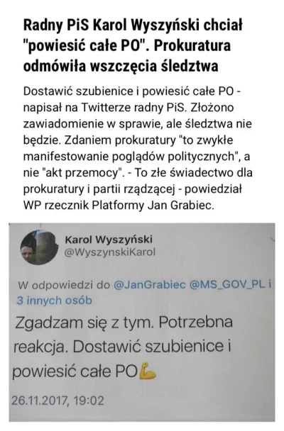 Tom_Ja - Po „happeningu” nazioli z Duma i Nowoczesność, radny PiS też chciał powiesić...