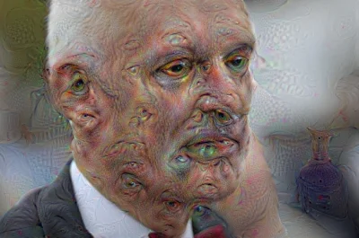 W.....i - Ozjasz śni o samym sobie.
#deepdream #google #korwin #jkm #reptilianie #hu...