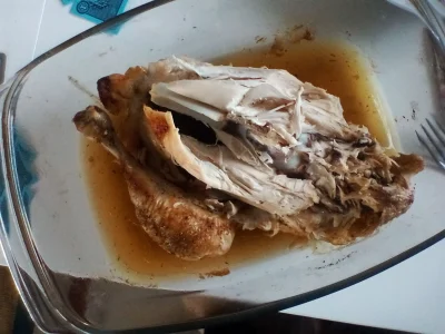 anonymous_derp - Dzisiejszy obiad: Połowa pieczonego kurczaka.

#redukcja #psmf #in...