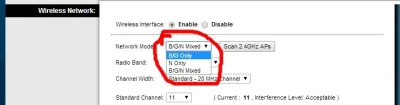 wojtasu - Co to jest ten network mode ? Do czego te trzy opcje służą ? Mam ustawione:...