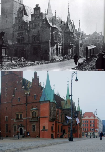 efceka - #wroclawokiemefceki <----obserwuj/czarnolistuj

Rathaus Breslau 1945.
Wro...