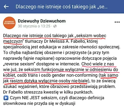 S.....i - Mądrości z profilu jednej z najsłynniejszych organizacji feministycznych w ...