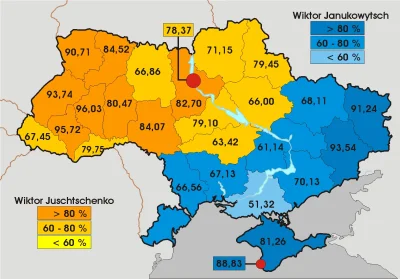 yosoymateoelfeo - @lukasgl: Wyniki wyborów prezydenckich z 2004 roku. Przypadek?