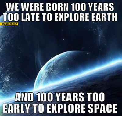 Marcinnx - @xud9: do roku w którym podróże kosmiczne będą już na porządku dziennym ( ...